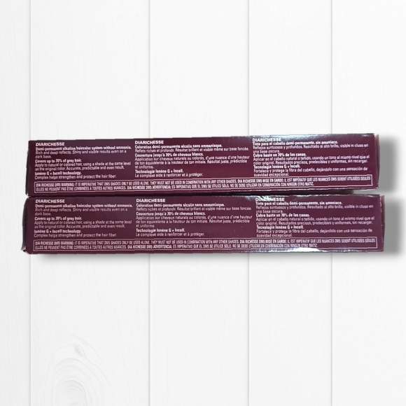 L'Oreal Professionnel DIARichesse 2 Tubes Ammonia-Free 6.31/6GB Hazelnut… - Picture 7 of 16
